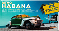 visuel Ritmo Habana, soirée salsa cubaine du mercredi